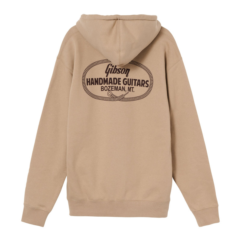 Gibson Handmade Guitars Hoodie, Exclusive, Tan