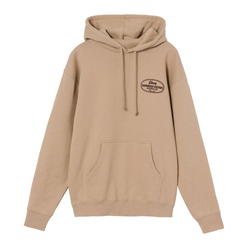 Gibson Handmade Guitars Hoodie, Exclusive, Tan