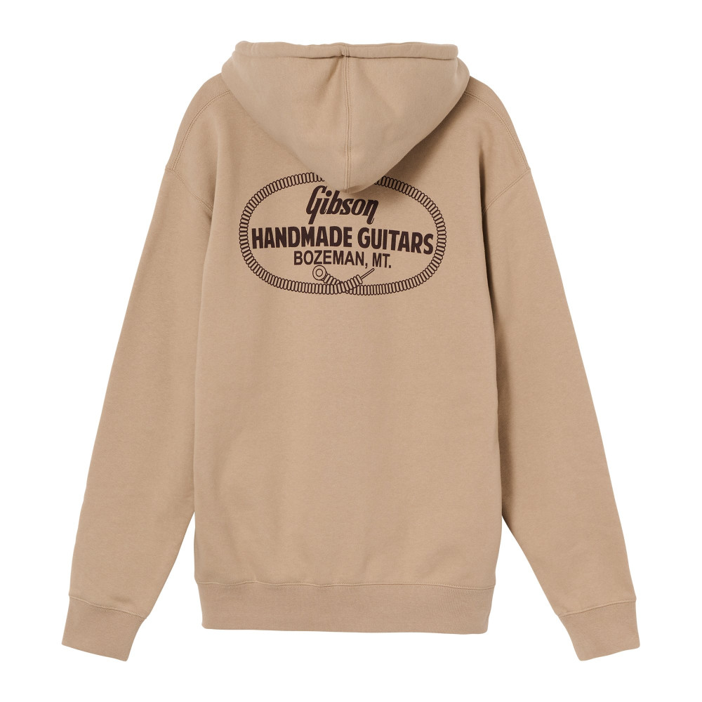 Gibson Handmade Guitars Hoodie, Exclusive, Tan