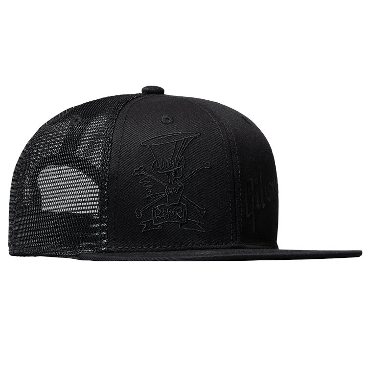 Gibson Slash 'Skully' Trucker Hat, All-Black