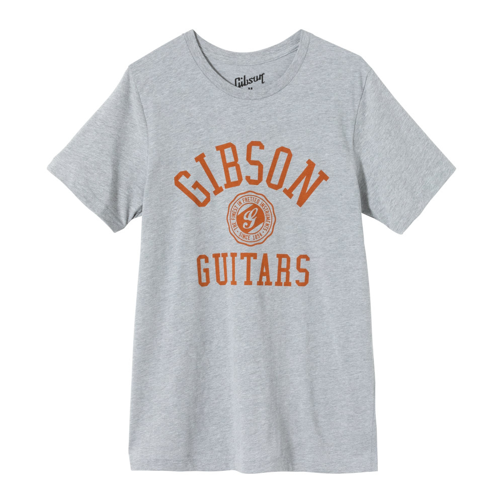 Gibson Collegiate Tee Heather, XL