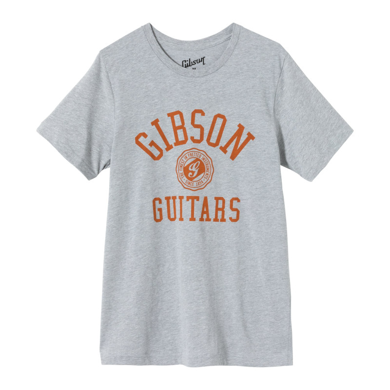 Gibson Collegiate Tee Heather, XL