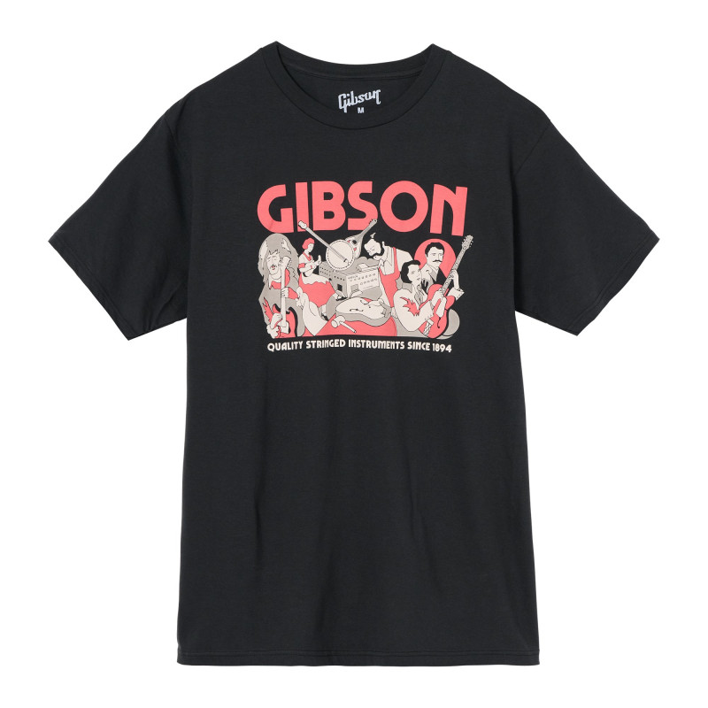Gibson Catalog Tee, Charcoal