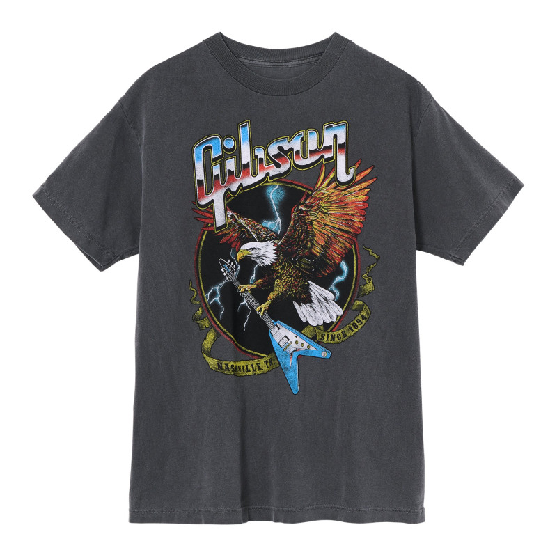 Gibson Eagle Tee, Vintage Gray