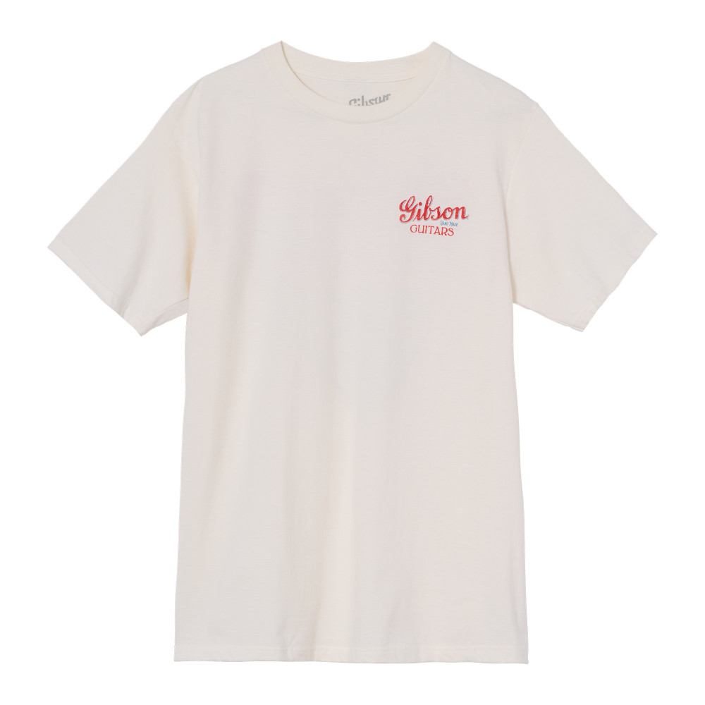 Gibson Superior Sound Tee, Vintage White