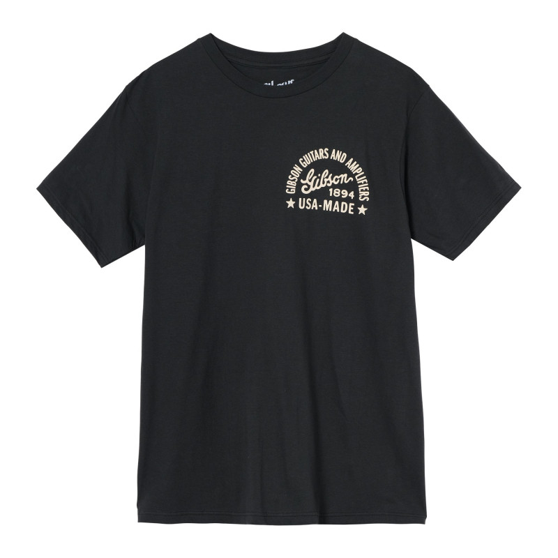 Gibson USA-Made Tee, Dark Gray