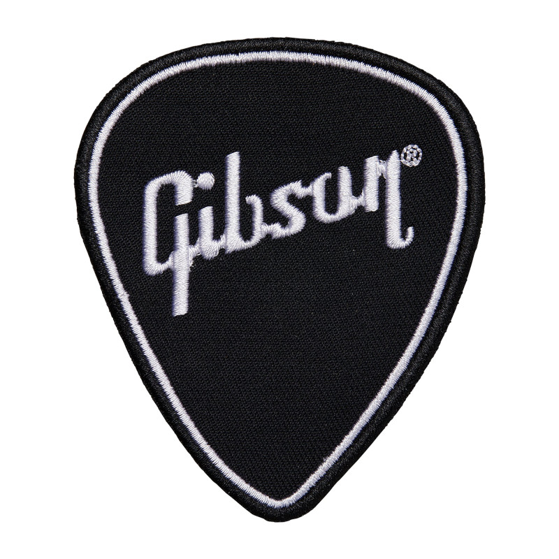 Gibson Guitar Pick Iron-On Patch