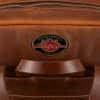 Lifton Leather Backpack, Brown, 50s Brown / Pink