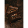 Lifton Leather Wallet, Brown, 50s Brown / Pink