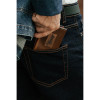 Lifton Leather Wallet, Brown, 50s Brown / Pink