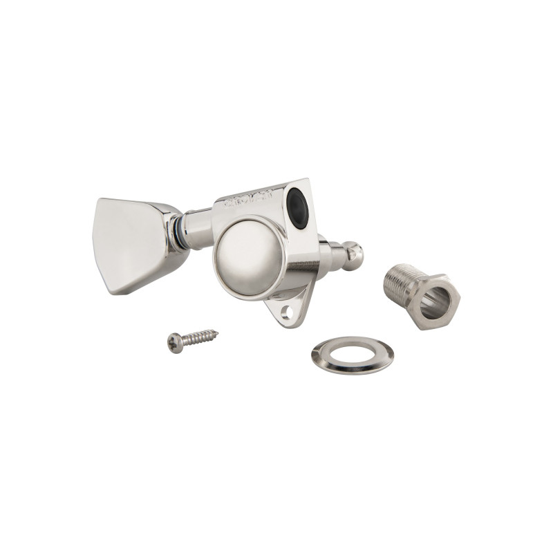 Grover Rotomatic Keystone Tuner Set, Nickel, Replacement Part