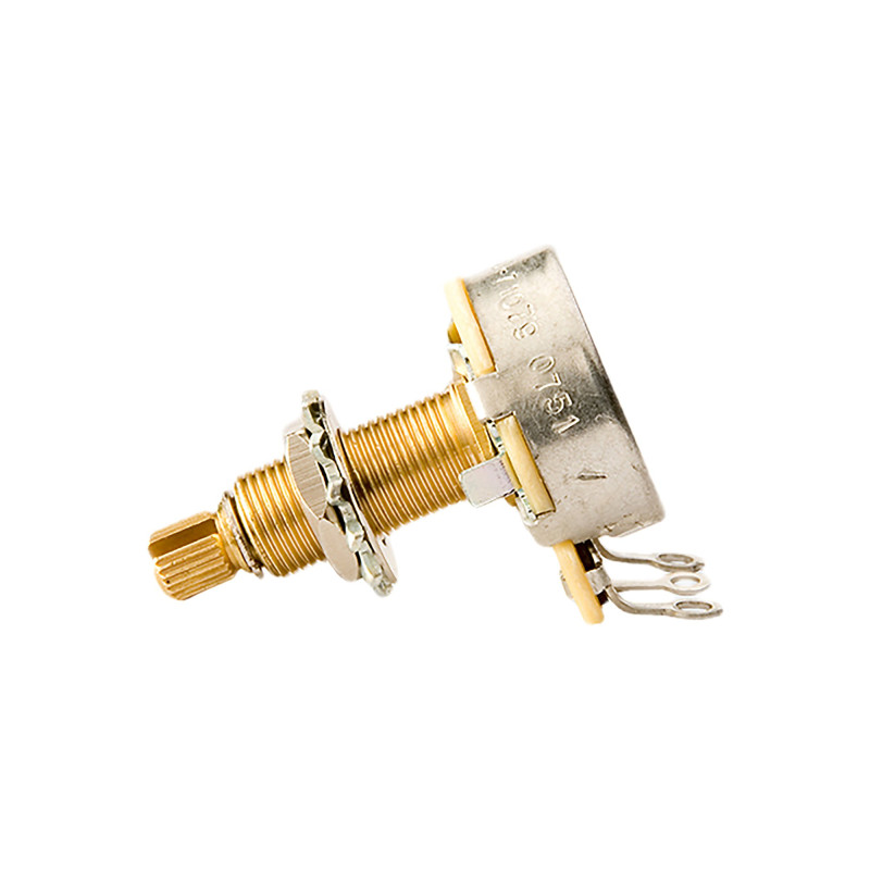 Gibson 500k Ohm Audio Taper Potentiometer, Replacement Part