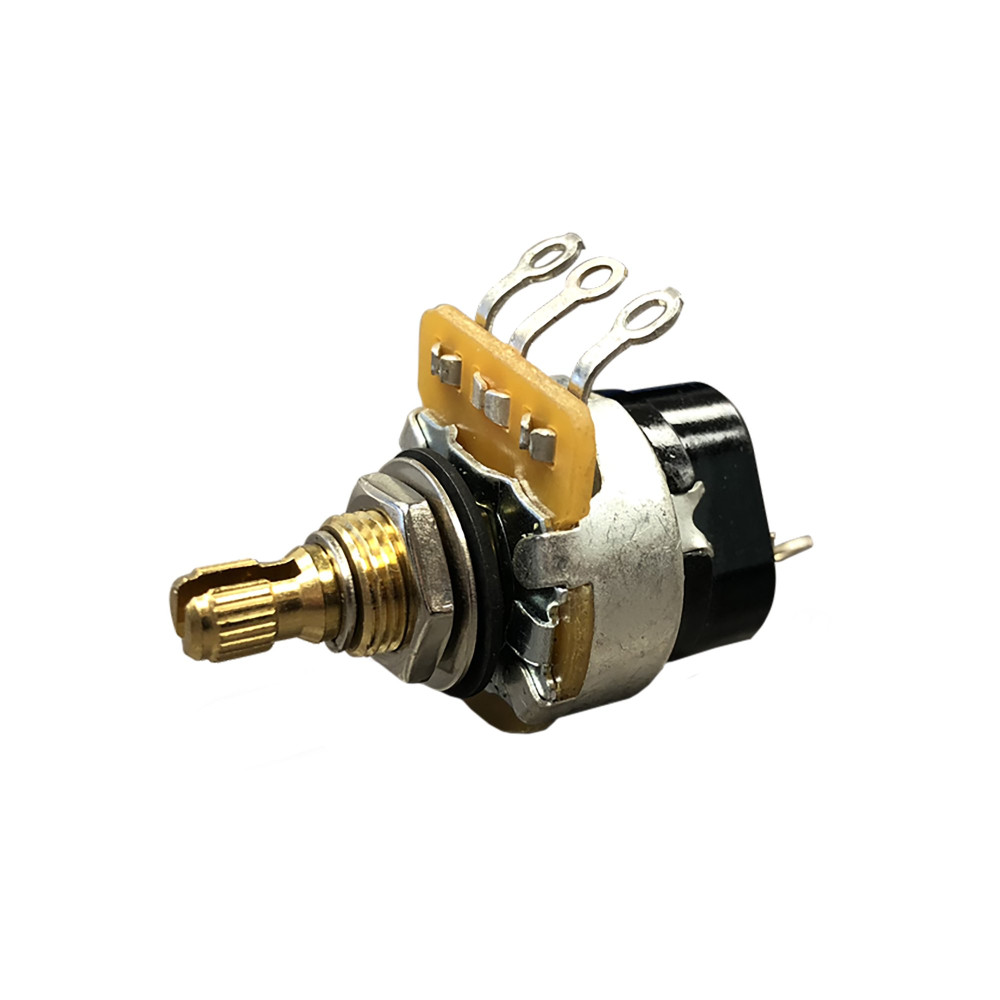 Gibson 500k Ohm Audio Taper Push/Pull Potentiometer, Short Shaft, Replacement Part