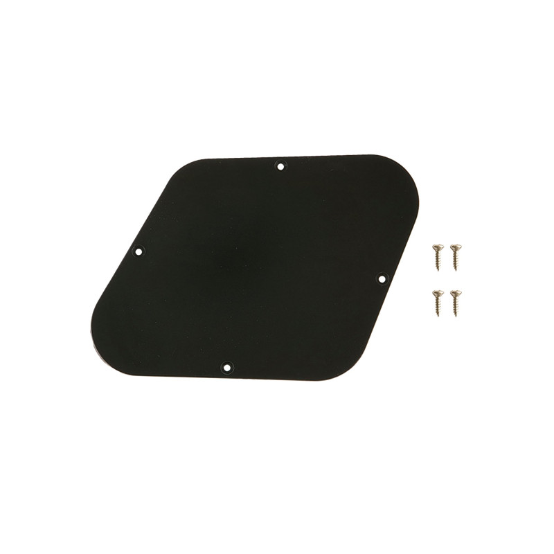 Gibson Control Plate, Black, Replacement Part