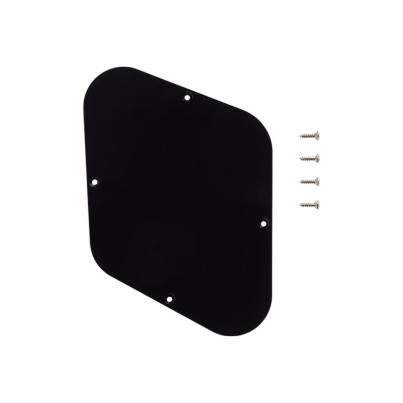Gibson Control Plate, Black, Replacement Part