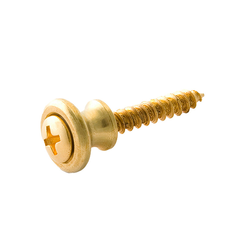 Gibson Strap Buttons, Brass, 2 pcs., Replacement Part