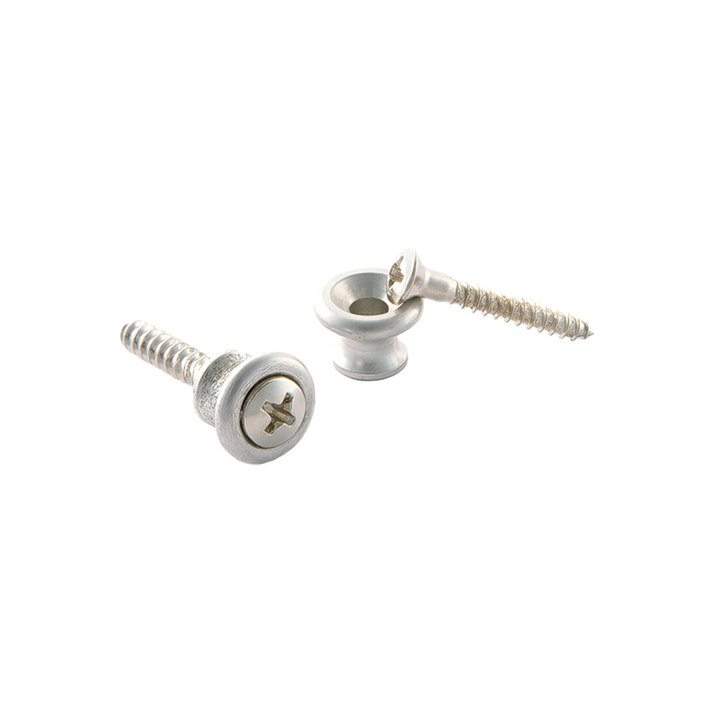 Gibson Strap Buttons, Aluminum, 2 pcs., Replacement Part