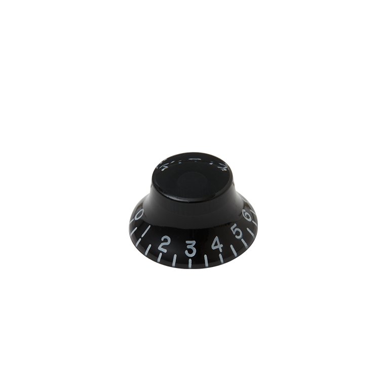Gibson Top Hat Knobs, Black, 4 pack, Replacement Part