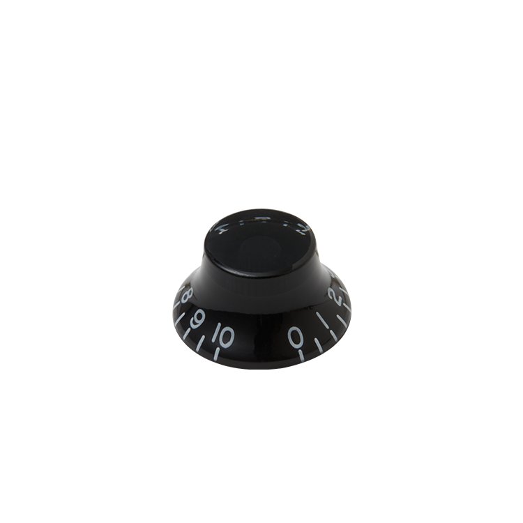 Gibson Top Hat Knobs, Black, 4 pack, Replacement Part
