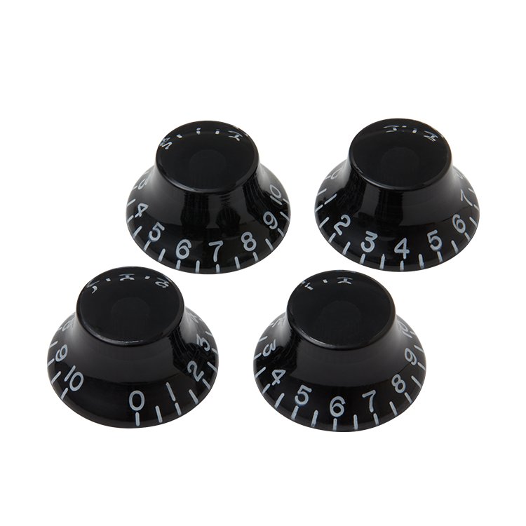 Gibson Top Hat Knobs, Black, 4 pack, Replacement Part