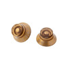 Gibson Top Hat Knobs, Vintage Gold, 4 pack, Replacement Part