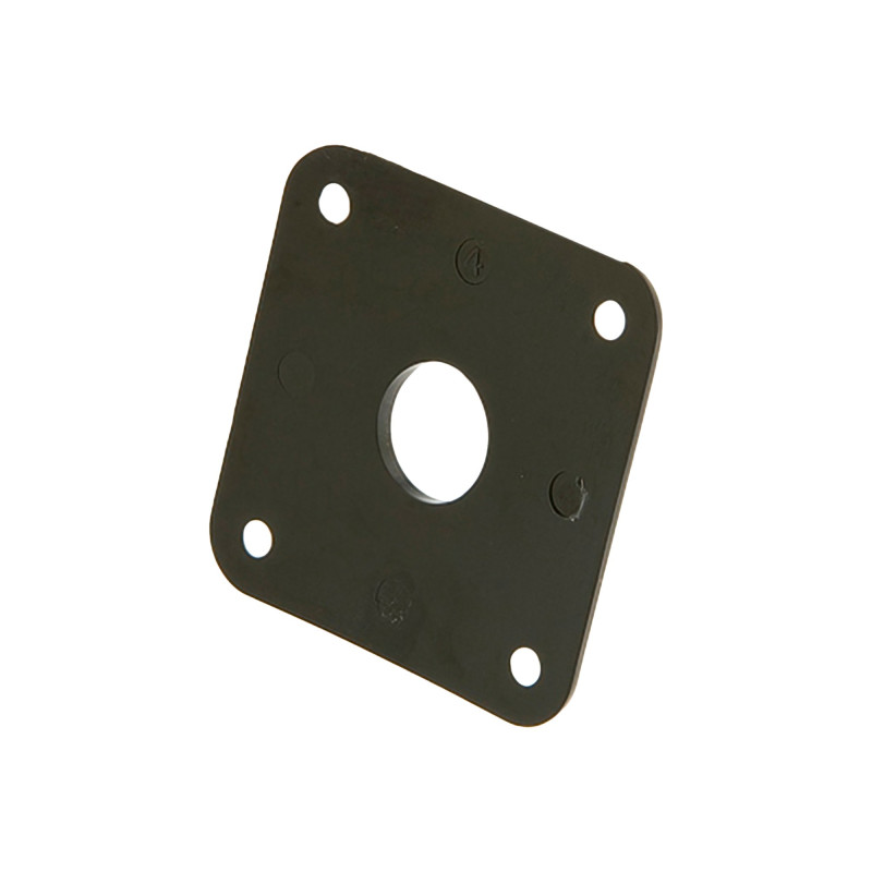 Gibson Plastic Jack Plate, Black, Replacement Part