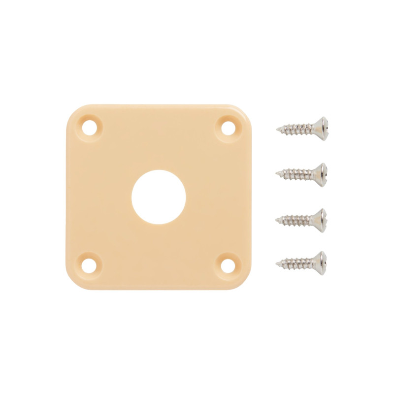 Gibson Plastic Jack Plate, Cream, Replacement Part
