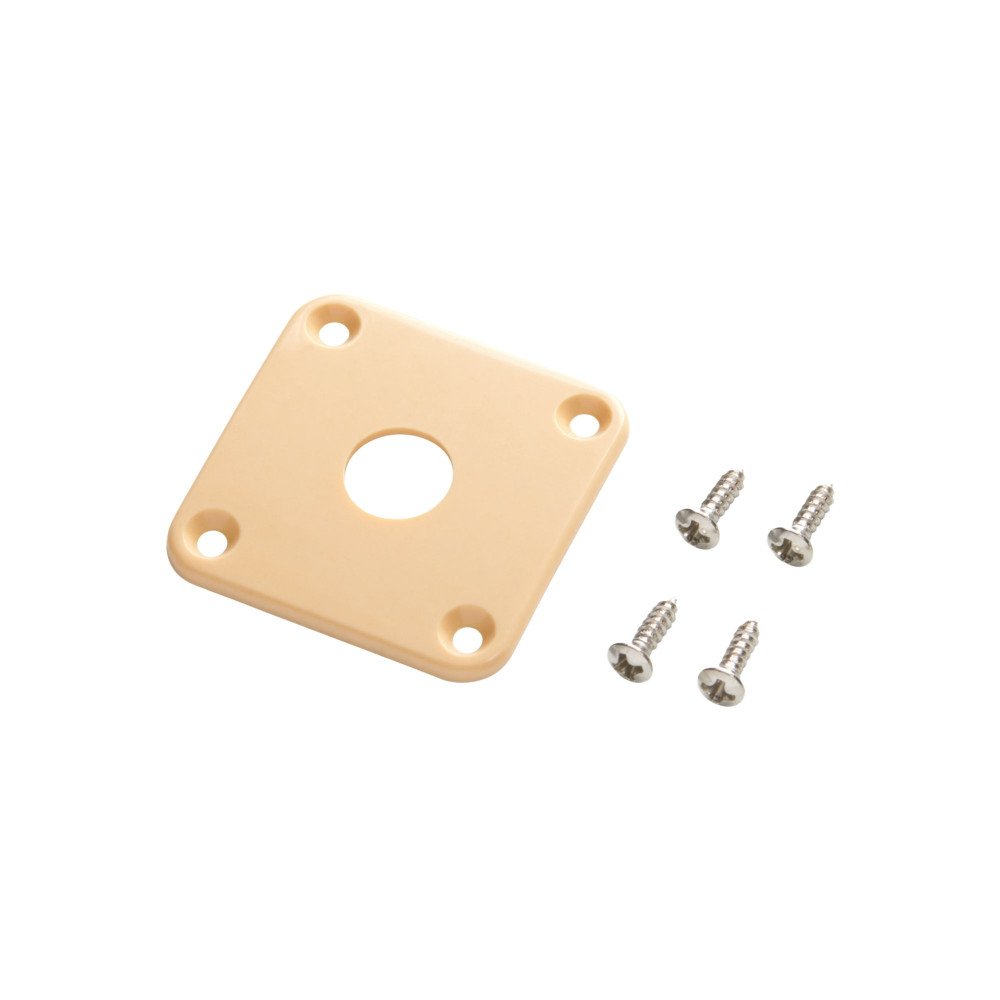 Gibson Plastic Jack Plate, Cream, Replacement Part