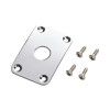 Gibson Explorer Metal Jack Plate, Chrome, Replacement Part