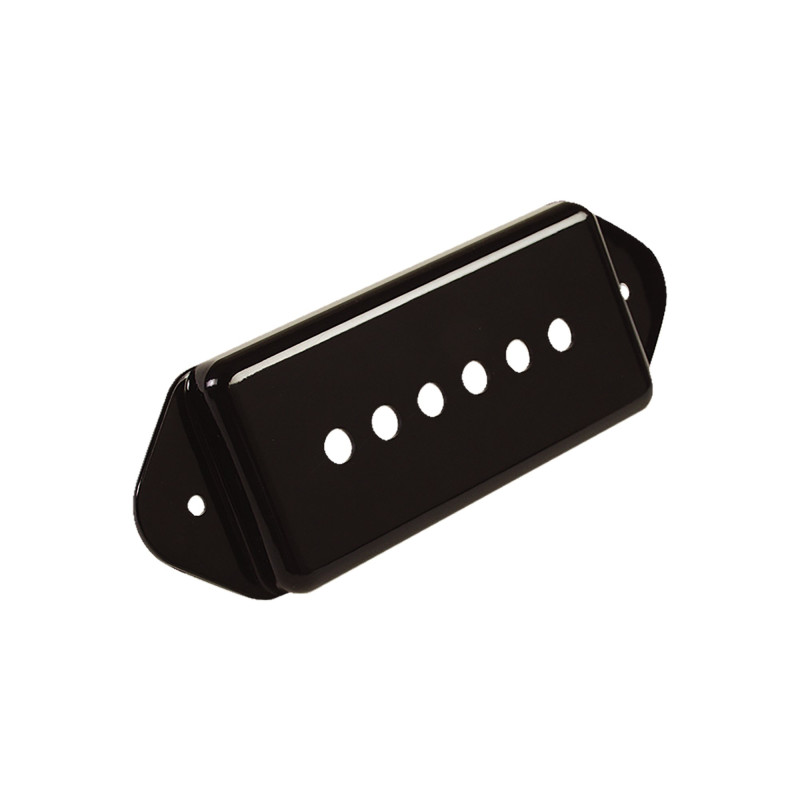 Gibson P-90 / P-100 Dogear Pickup Cover, Black, Replacement Part