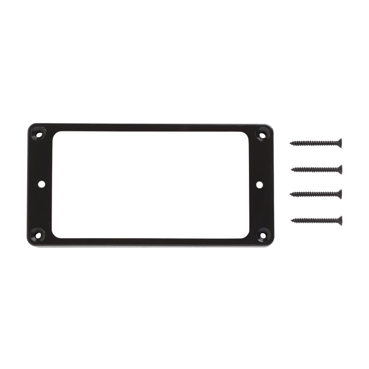 Gibson Bridge Pickup Mounting Ring, Black Plastic, Replacement Part