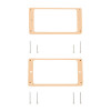 Gibson Historic Pickup Rings - 2 Pack, Cream, Replacement Part