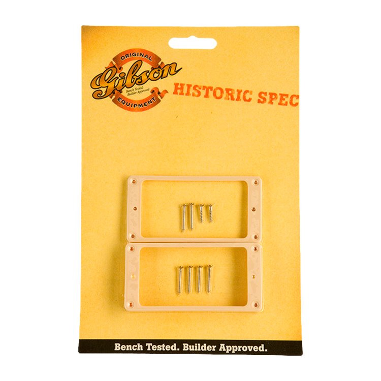 Gibson Historic Pickup Rings - 2 Pack, Cream, Replacement Part