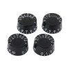 Gibson Speed Knobs, Black, 4 pack, Replacement Part