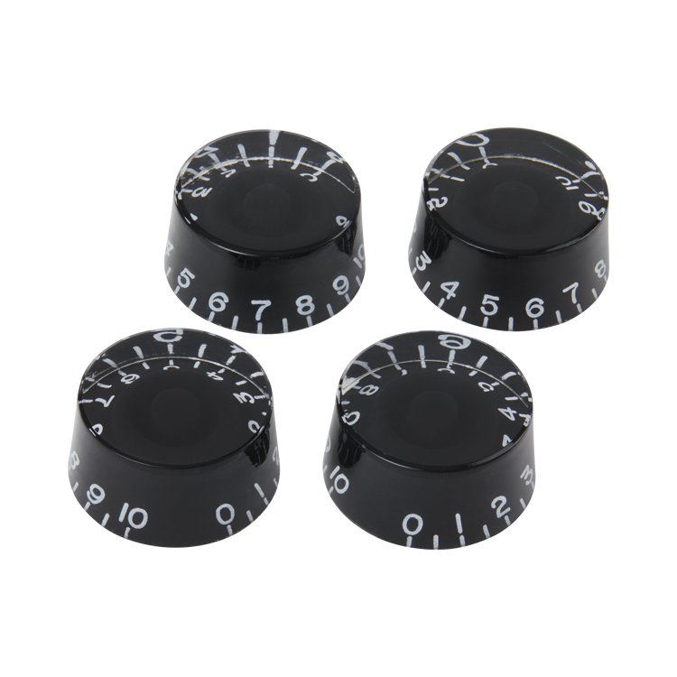 Gibson Speed Knobs, Black, 4 pack, Replacement Part