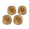 Gibson Speed Knobs, Gold, 4 pack, Replacement Part