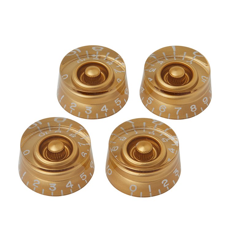 Gibson Speed Knobs, Gold, 4 pack, Replacement Part