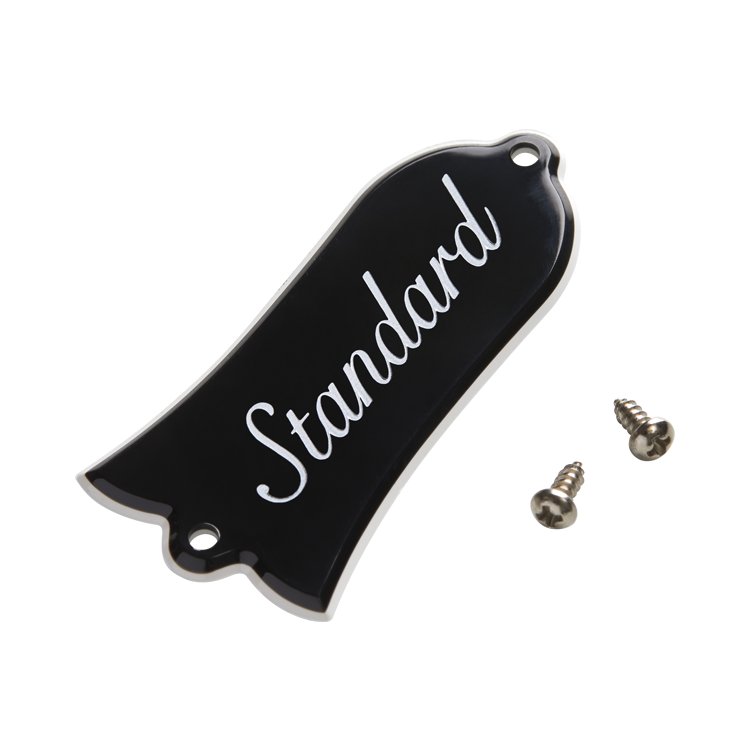 Gibson Truss Rod Cover, Standard, Black, Replacement Part