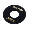 Gibson Toggle Switch Washer, Black with Gold, Replacement Part