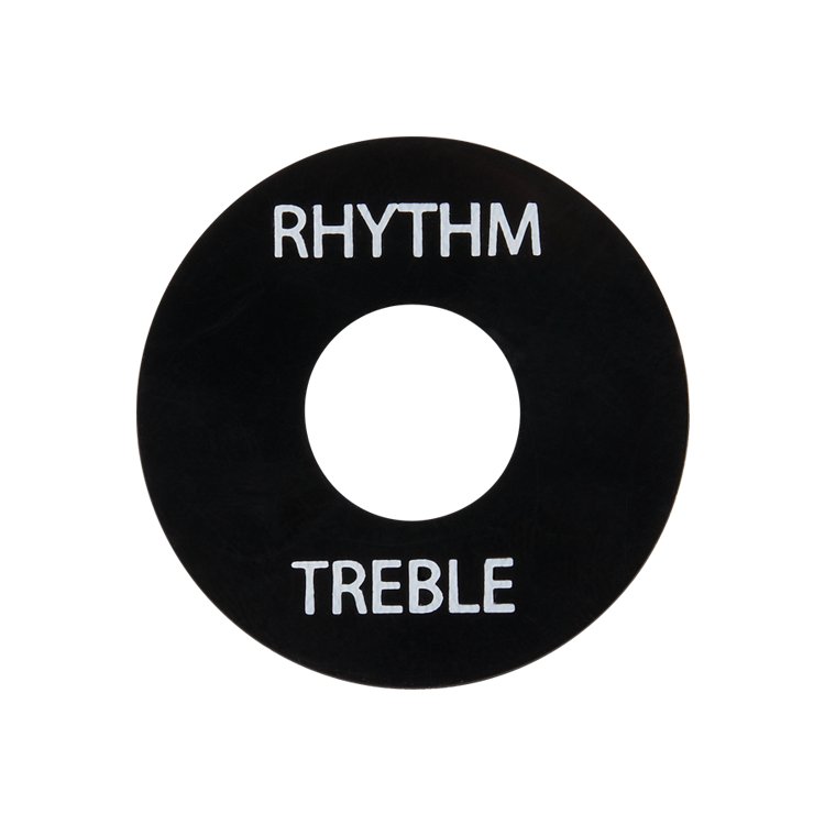 Gibson Toggle Switch Washer, Black with White, Replacement Part