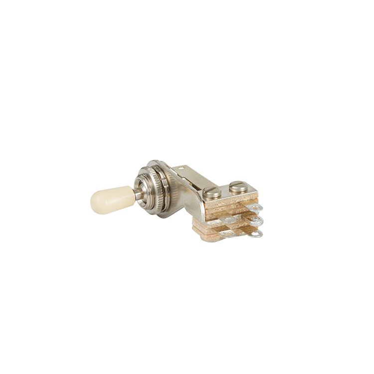 Gibson L-Type Toggle Switch with Cream Cap, Replacement Part