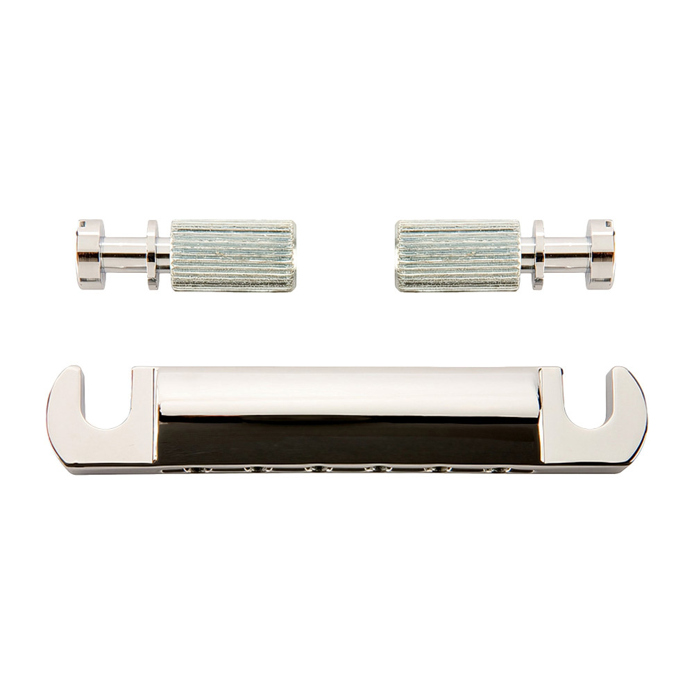Gibson Stop Bar Tailpiece, Chrome, Replacement Part