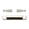 Gibson Stop Bar Tailpiece, Nickel, Replacement Part