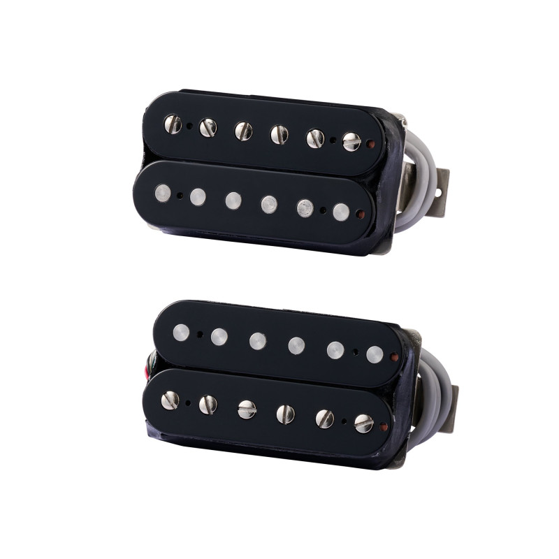 Gibson 496R/500T Ceramic Pickup Set, Double Black