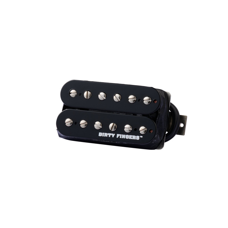 Gibson Dirty Fingers Pickup with QuickConnect, Treble, Double Black