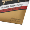 Gibson Coated Phosphor Bronze Acoustic Guitar Strings, Ultra-Light Gauge