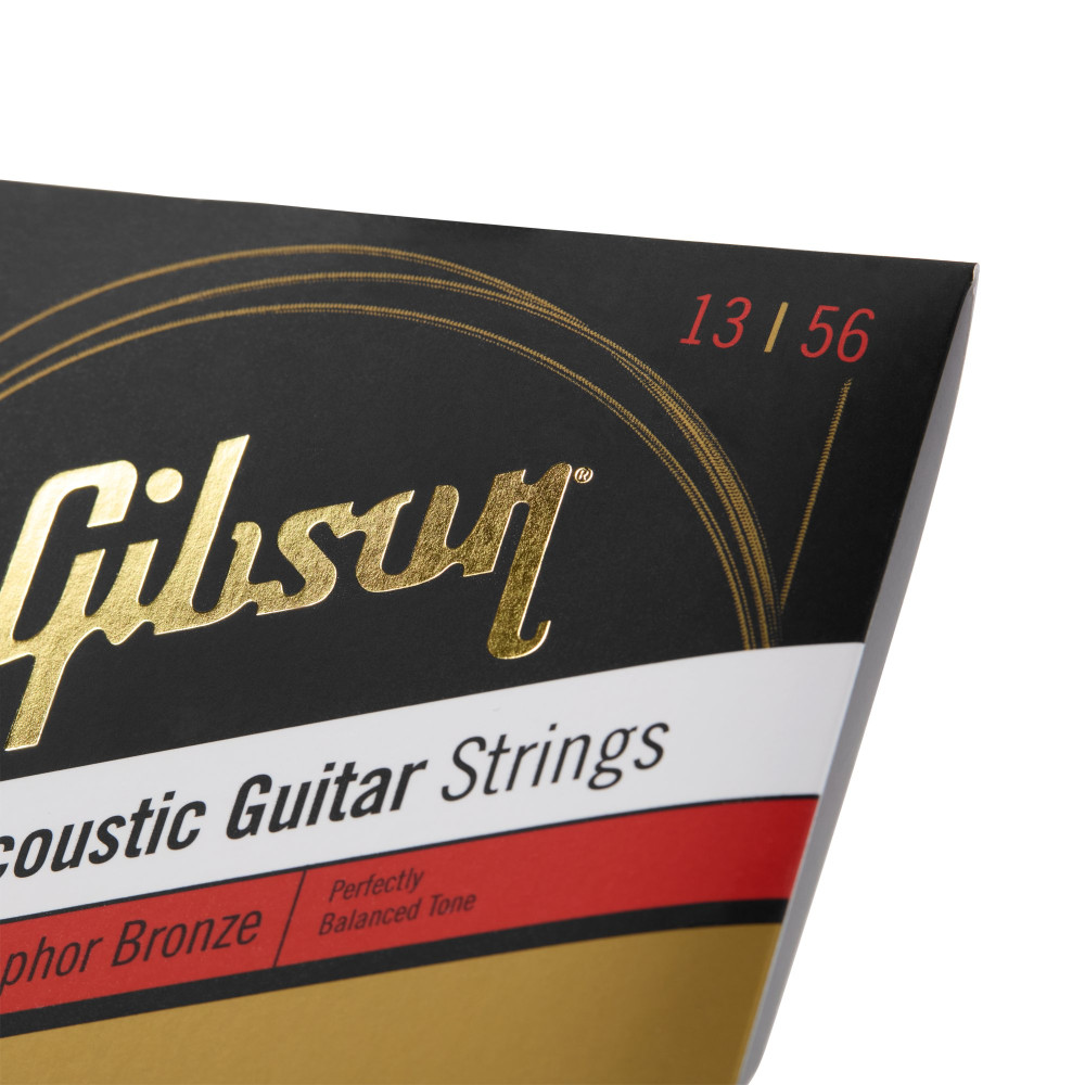 Gibson Phosphor Bronze Acoustic Guitar Strings, Medium Gauge