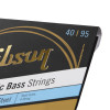 Gibson Flatwound Electric Bass Strings, Short Scale, Light Gauge