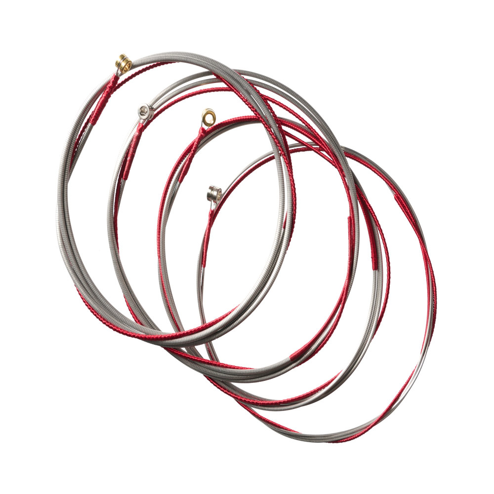 Gibson Flatwound Electric Bass Strings, Short Scale, Light Gauge