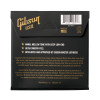 Gibson Flatwound Electric Bass Strings, Short Scale, Medium Gauge